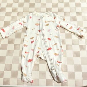 Nike Baby Girl Onesie Footie, PJ Sleeper